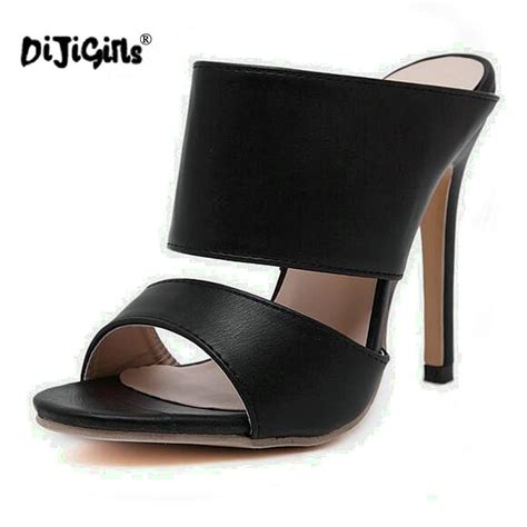 dijigirls fashion women summer slippers sexy thin heels sandals woman flip flop hollow high