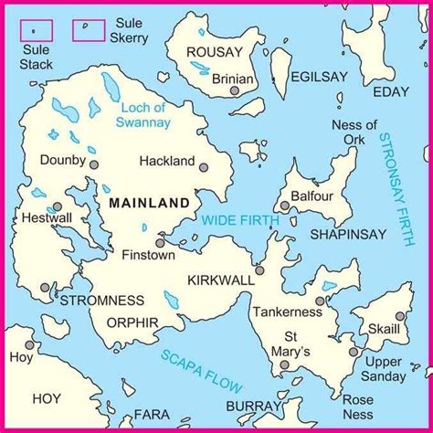 Ordnance Survey Landranger Map 6 1 50 000 Orkney Mainland