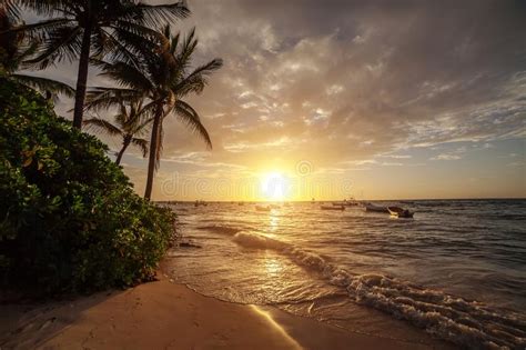 Sunrise Over Beach Cancun Stock Photos Download 254 Royalty Free Photos