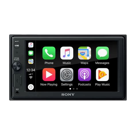 Sony Xav Ax1000 Apple Carplay Receiver Albany Car Stereo Acs