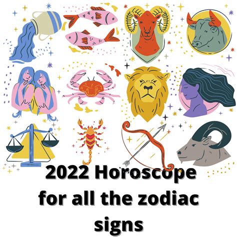 2022 Horoscope For All The Zodiac Signs What To Expect The Etsy