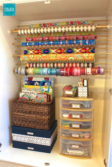 Diy Wrapping Paper Organizer Scottsdale Moms Blog Wrapping Paper