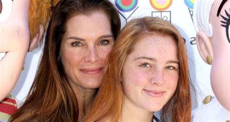 How Sweet Brooke Shields And Her 18 Year Old Daughter Get Twin Tattoos