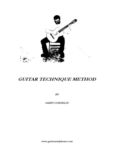 Guitar Technique Method Pdf String Instruments Guitars