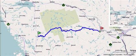 Ontario Highway 60 Route Map The Kings Highways Of Ontario