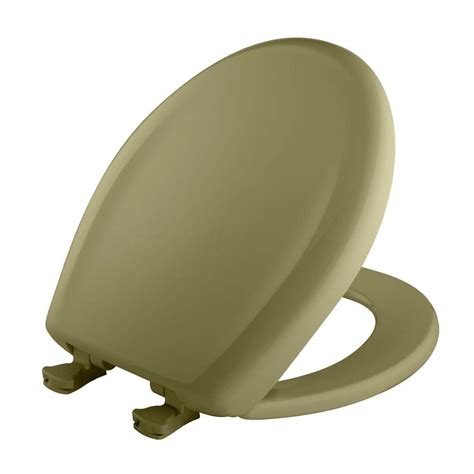 Bemis Round Closed Front Toilet Seat In Avocado 200slowt 115 The Home