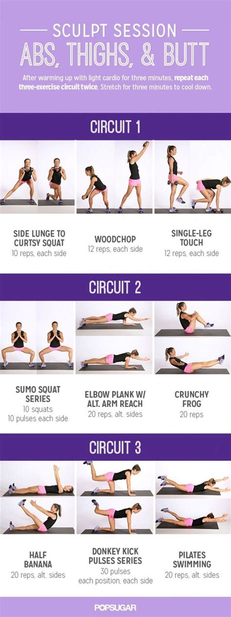 10 Free Printable Workouts To Get Fit Anywhere Printable Workouts