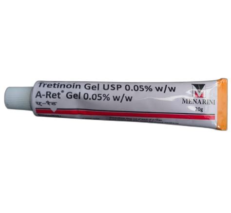 A Ret Tretinoin Gel Usp Packaging Type Box Packaging Size 20g At Rs