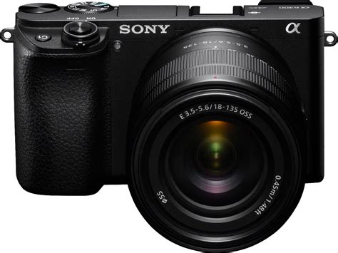 Best Buy Sony Alpha A6300 Mirrorless Camera With E 18 135mm F35 56