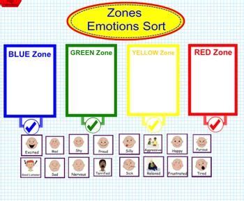 Print worksheets on interesting topics to improve your english. Zones Of Regulation Printable Worksheets - Learning How to ...