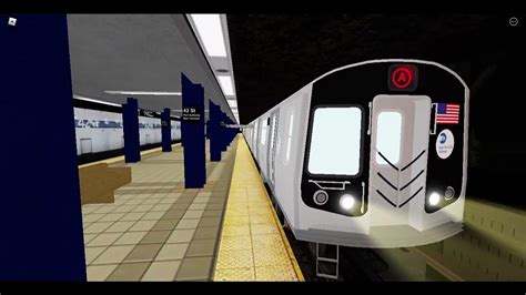 Roblox R179 A Train At 42nd St Pabt Youtube