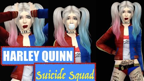 Harley Quinn Suicide Squad The Sims 4 Cas Inspired Gotham Youtube