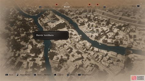All Dervis Artifact Locations And Rewards Assasin S Creed Mirage