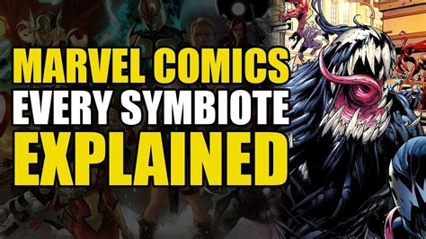 Marvel Comics All Symbiotes Explained Comics Explained Youtube