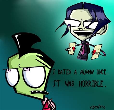 Zims Dating Experience By N Rrx On Deviantart Invader Zim Invader