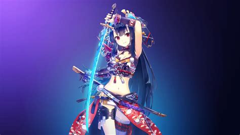 Anime 4k Uhd Wallpaper Oni Girl By Assassinwarrior