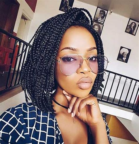Although african braids are the insignificant part of african culture, today it is a matter of worldwide african braids for girls. Amazing Hairdos for Black Ladies with Box Braids | Short Hairstyles 2017 - 2018 | Most Popular ...