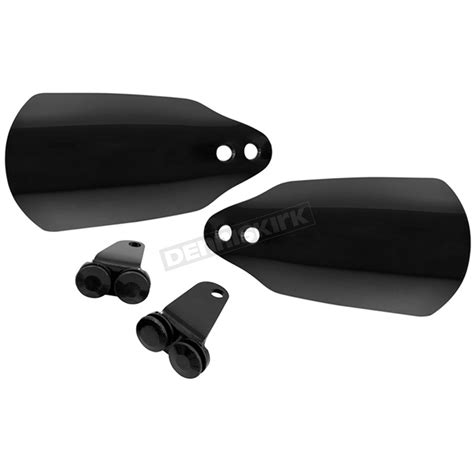 Memphis Shades Black Opaque Handguards With Cut Outs For
