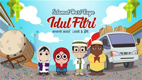 Find & download free graphic resources for selamat hari raya. Gambar Kartun Selamat Hari Raya Idul Fitri