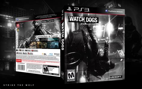 Watch Dogs Playstation 3 Box Art Cover By Strike The Wolf