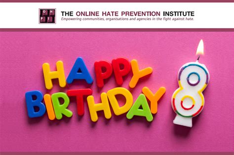 Online Hate Prevention Institute Turns Eight Online Hate Prevention