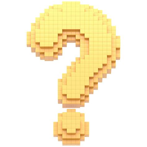 Pixelated Question Mark Stock Photos Pictures And Royalty Free Images