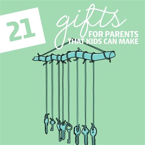 Maybe you would like to learn more about one of these? 21 Homemade Gifts for Parents That Kids Can Make - Dodo Burd