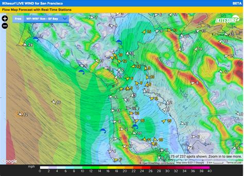live wind wind list and wind map weatherflow support