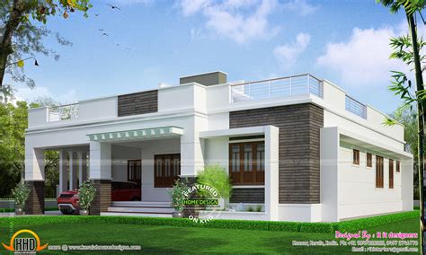 Elegant Single Floor House Design Kerala Home Design And Floor Plans