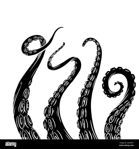 Octopus Silhouette Tattoo