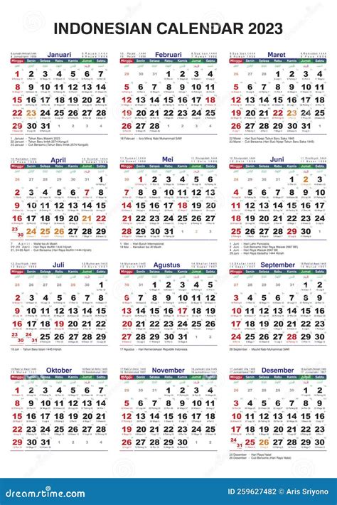 Indonesian Holiday Calendar Lanna Nerissa