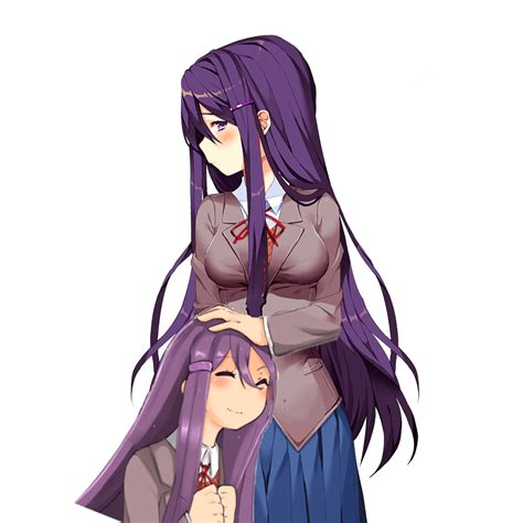 Yuri Gives Headpats To Best Girl Ddlc