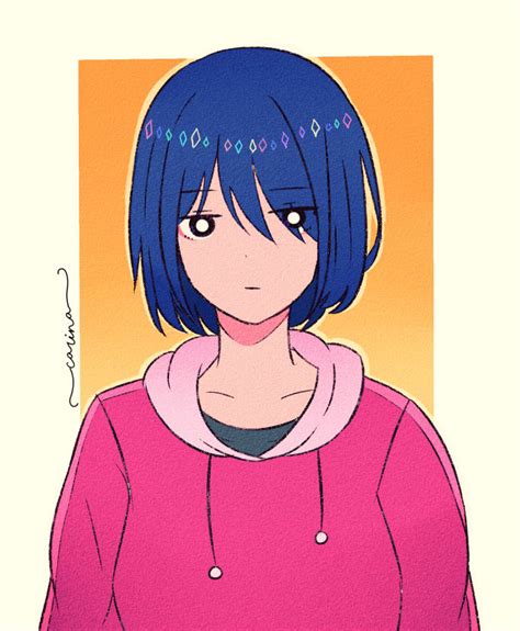 Drawing Character In Aesthetic Coloring Anime Style By