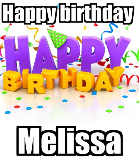 Happy Birthday Melissa Poster Aisha Sumareh Keep Calm O Matic