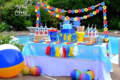 Summer Fun With These Refreshing Pool Party Decorations Ideas
