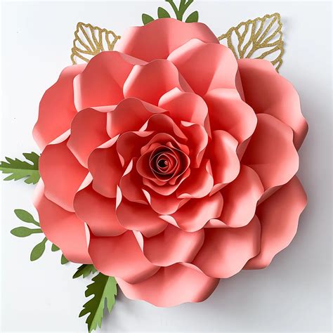 Downloadable Free Printable Paper Flower Templates To Make It Easier