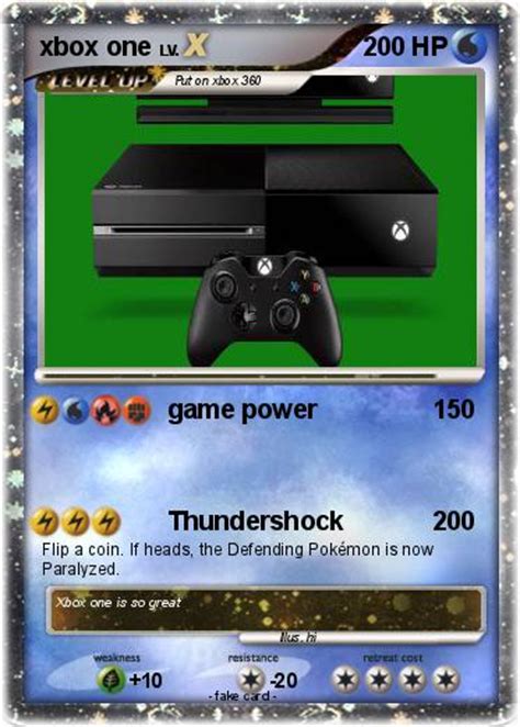 Pokémon Xbox One 3 3 Game Power My Pokemon Card