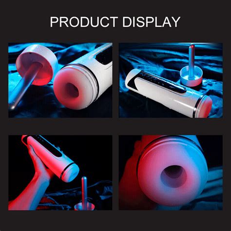 Male Masturbaters Heating Cup Powerful Vacuum Suction Pump Suction Sex