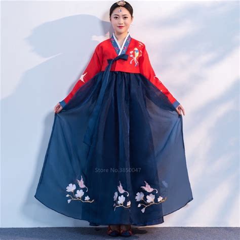 Jual Hanbok Korea Pakaian Adat Korea Cosplay Wanita Korea Shopee