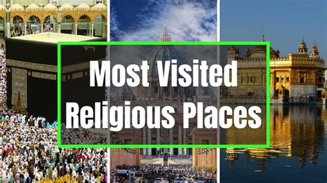 Top 10 Most Visited Religious Places In The World Youtube