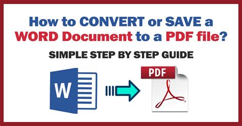 How To Convert A Word Document To Pdf Simple Guide Teachers Click