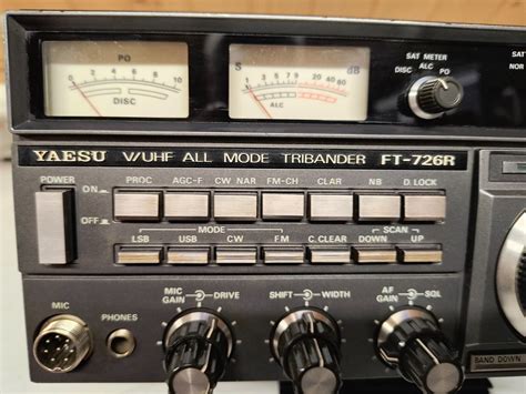 Yaesu Ft 726r Vhf 2 Meter 2m All Mode Transceiver Good Used Condition