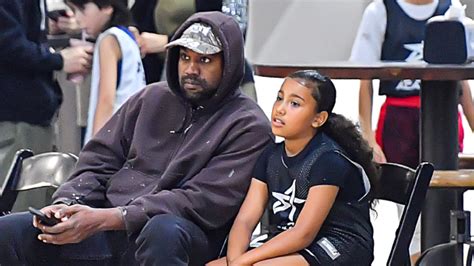 Kanye West Bonds With Daughter North 9 After Balenciaga And Vogue Cut Ties Photos News84media