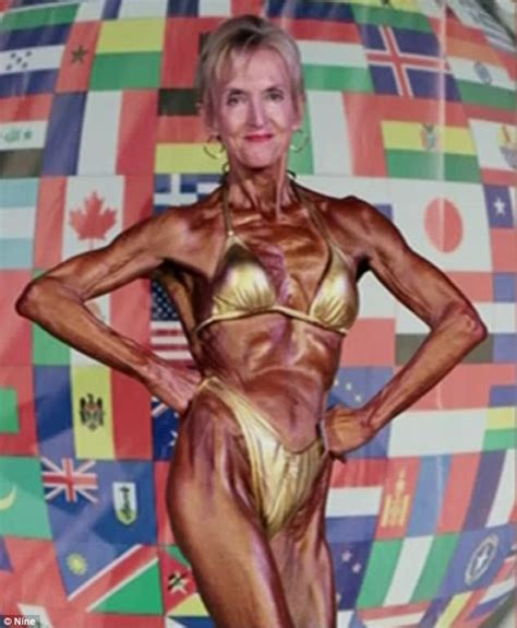 74 Year Old Canberra Grandmother Is A Bodybuilder Daily Mail Online
