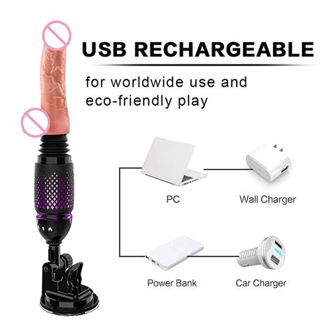 Sex Machine Telescopic Realistic Thrusting Dildo Dong Vibrator Sex Toy Ebay