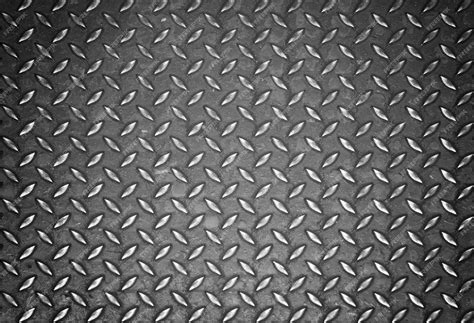 Premium Photo Black And White Diamond Steel Plate Background
