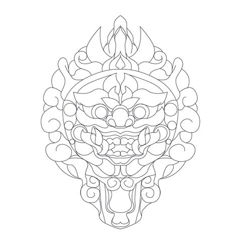 Vector Hand Drawn Illustration Of Culture Balinese 2023587 Vector Art