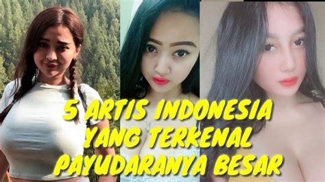 5 Artis Indonesia Yang Memiliki Payudara Besar Youtube