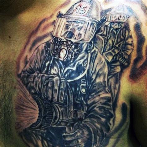 50 Firefighter Tattoos For Men Masculine Fireman Ideas
