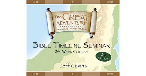 Great Adventure Bible Timeline 24 Week Cds By Jeff Cavins